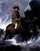 Paul Delaroche Bonaparte Crossing the Alps USA oil painting artist